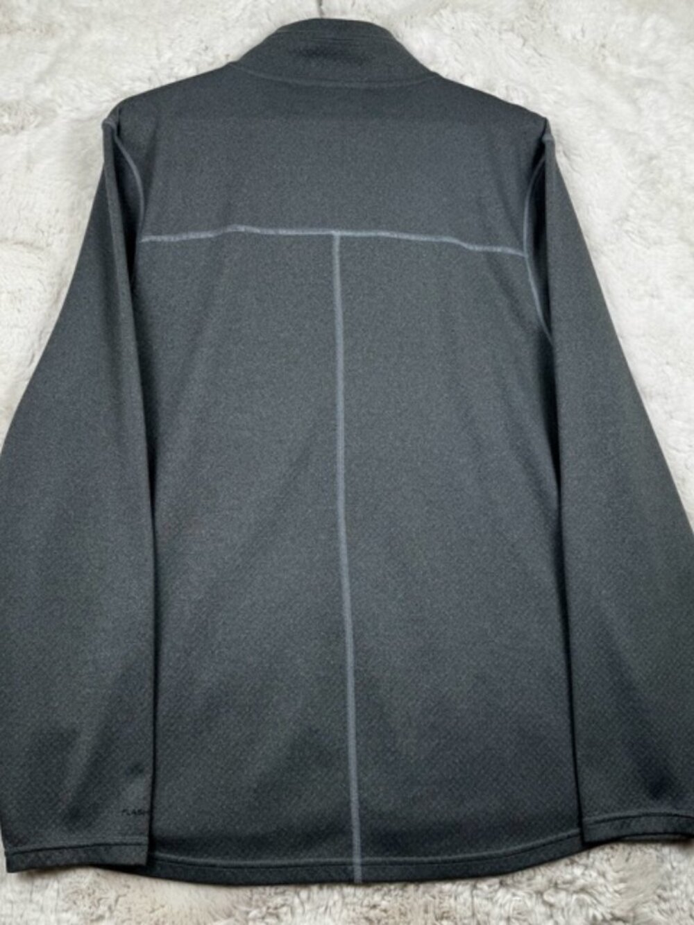 The North Face FlashDry Pullover Men’s XL Grey 1/4 Zip Athletic Top Polyester - Picture 9 of 10